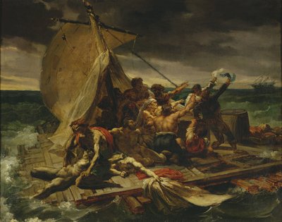 Studio per La zattera della Medusa da Theodore Gericault
